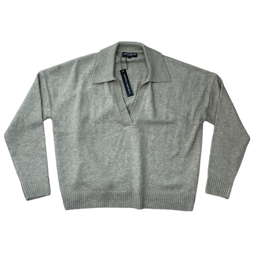 Central Park West Collared Sweater NWT